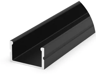 Profil LED lakierowany P13-2 200cm szer. 23mm / 18mm czarny - Akcesoria do oświetlenia - miniaturka - grafika 1