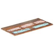 Blaty meblowe i parapety okienne - vidaXL Prostokątny blat stołowy, 60x100 cm, 25-27 mm, drewno z odzysku vidaXL - miniaturka - grafika 1