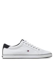 Tommy Hilfiger Tenisówki Harlow 1D FM0FM00596 Biały - Trampki męskie - miniaturka - grafika 1