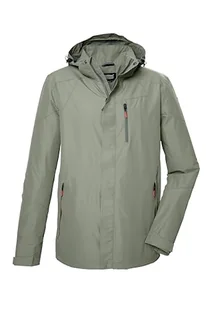 killtec Męska kurtka funkcyjna/kurtka outdoorowa z odpinanym kapturem KOS 32 MN JCKT, jasnooliwkowa, 4XL, 42920-000 - Kurtki męskie - miniaturka - grafika 1