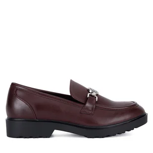 Mokasyny Nine West WFA3043-1A Bordowy - Mokasyny damskie - miniaturka - grafika 1