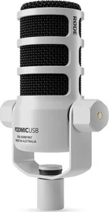RODE PodMic USB White - Mikrofon Dynamiczny Podcast - Kable USB - miniaturka - grafika 1
