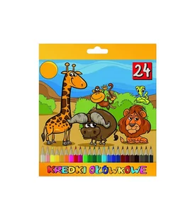 Titanum Hasta Kredki ołówkowe 24 kolorów - Przybory szkolne - miniaturka - grafika 1