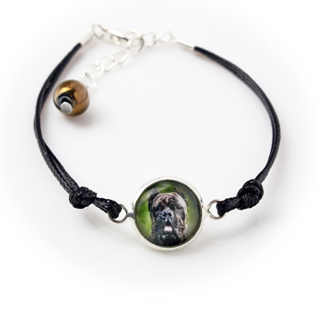 Cane Corso Italiano - bransoletka z twoim zdjęciem handmade, wyjątkowa biżuteria marki Art-Dog