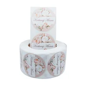 Scrapbooking - Naklejki Ozdobne 3,8 Cm Kochanej Mamie 100 Szt. - miniaturka - grafika 1