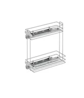 Meble modułowe i akcesoria - Kosz Cargo Blum 25, chrom, boczne, Prawy - miniaturka - grafika 1