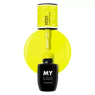 Lakiery hybrydowe - MylaQ Lakier Hybrydowy My Bright Yellow 5ml - miniaturka - grafika 1
