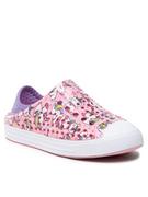 Buty dla dziewczynek - Skechers Trampki Unicorn Dazzle 308060L/PKLV Różowy - miniaturka - grafika 1