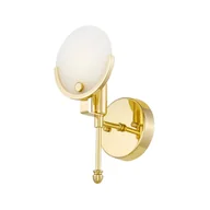 Lampy ścienne - MONTEGO W1 złoty kinkiet w stylu art deco 1xE14 - miniaturka - grafika 1