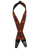 Paski do gitary - Fender Pasadena tkany pasek do gitary - ORNG WALLFLWR - miniaturka - grafika 1