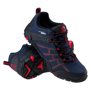 Elbrus Męskie Buty trekkingowe RIMLEY WP 9646-DRESS BLUE - Buty sportowe męskie - miniaturka - grafika 1