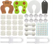 Zabezpieczenia dla dzieci - KOMPLET ZESTAW ZABEZPIECZEŃ DLA DZIECKA NIEMOWLE - miniaturka - grafika 1