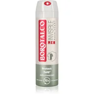 Dezodoranty i antyperspiranty męskie - Borotalco MEN Invisible dezodorant w sprayu 72 godz. zapachy Musk 150 ml - miniaturka - grafika 1