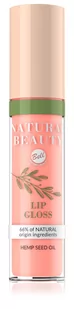 Bell błyszczyk z olejem z nasion konopii NATURAL BEAUTY Lip Gloss 002, 4g - Błyszczyki do ust - miniaturka - grafika 1