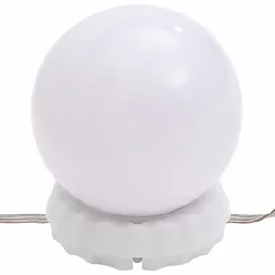 Toaletka z oświetleniem LED, czarna, 86,5x35x136 cm Lumarko! - Toaletki - miniaturka - grafika 12