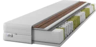 Materace - IZER Materac GoldPLUS+ 80x190 cm z podwójnym KOKOSEM dwustronny H3 i H5| 7 stref rdzeń ze sprężyn kieszeniowych pokrowiec pikowany materac sprężynowy. - miniaturka - grafika 1