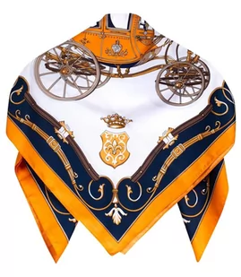 Chusta delikatna elegancka apaszka karoce - Apaszki i szaliki damskie - miniaturka - grafika 1