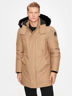 Kurtki męskie - Moose Knuckles Kurtka puchowa Original Stirling M32MP261S Brązowy Regular Fit - miniaturka - grafika 1