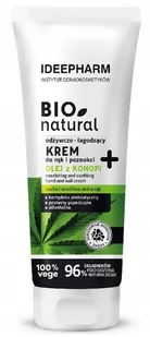 Ideepharm BIO natural Krem do rąk i paznokci odżywczo-łagodzący do skóry suchej i wrażliwej, 100ml - Kremy i maski do rąk - miniaturka - grafika 1