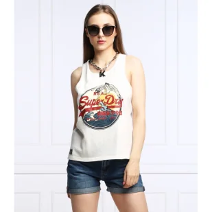 Superdry Top | Relaxed fit - Koszulki i topy damskie - miniaturka - grafika 1