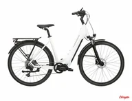 Rowery elektryczne - Rower elektryczny Kross Trans Hybrid LS 5.0 630 Wh UNI biały/srebrny połysk 2024 - miniaturka - grafika 1