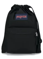 Plecaki worki - Worek plecak JanSport Draw Sack - black - miniaturka - grafika 1