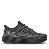 Buty sportowe męskie - Buty do biegania Skechers Max Cushioning Suspension 220936 Czarny - miniaturka - grafika 1
