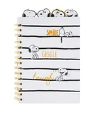 Zeszyty szkolne - Notes A5 Snoopy Lazy Days kołozeszyt - miniaturka - grafika 1