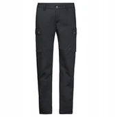 Spodnie sportowe męskie - Jack Wolfskin Arctic Road Cargo Pants U 1505761-6350 Czarne 54 - miniaturka - grafika 1