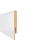 Listwy przypodłogowe - Arbiton Listwa przypodłogowa DIAMOND (GP1001) biała błyszcząca - miniaturka - grafika 1