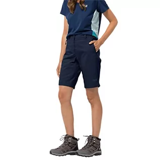 Spodenki damskie - Jack Wolfskin Spodenki ACTIVATE TRACK SHORTS WOMEN midnight blue - 44 1503703-1910 - grafika 1