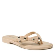 Klapki i japonki damskie - Melissa Japonki Flip Flop Slim II AD 33480 Beige 16364 - miniaturka - grafika 1