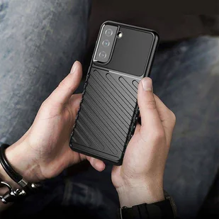 Thunder Case etui Samsung Galaxy A14 5G silikonowy pancerny pokrowiec czarne - Etui i futerały do telefonów - miniaturka - grafika 8