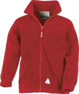 Kurtki i płaszcze dla dziewczynek - Kurtka dziecięca RT36J Junior Active Fleece Jacket Kids , Kolor:CZERWONY, Rozmiary:XS (4-6) - miniaturka - grafika 1