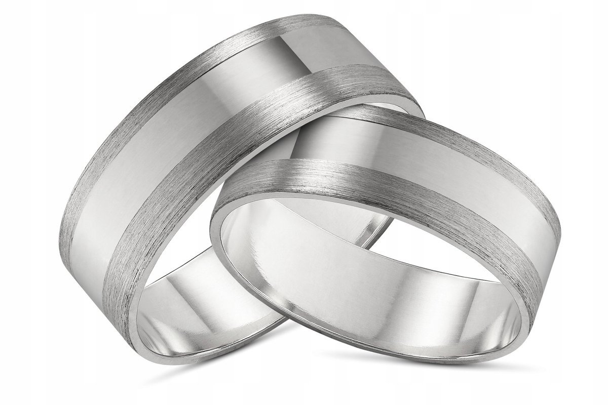 Obrączka srebrna 925+GRAWER 5mmOB13 bezszwowe ŚLUB