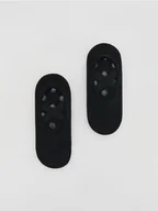 Skarpetki damskie - Reserved - Skarpety z antypoślizgiem 2 pack - czarny - miniaturka - grafika 1