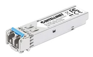 Pozostałe akcesoria sieciowe - Intellinet Moduł SFP 1G, LC Duplex SM, 10km, 1000Base-LX, 1310nm, miniGBIC, DDM, MSA - miniaturka - grafika 1