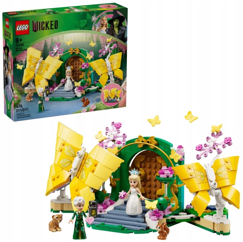 2X Lego 75688 Wicked Dzień ślubu Glindy