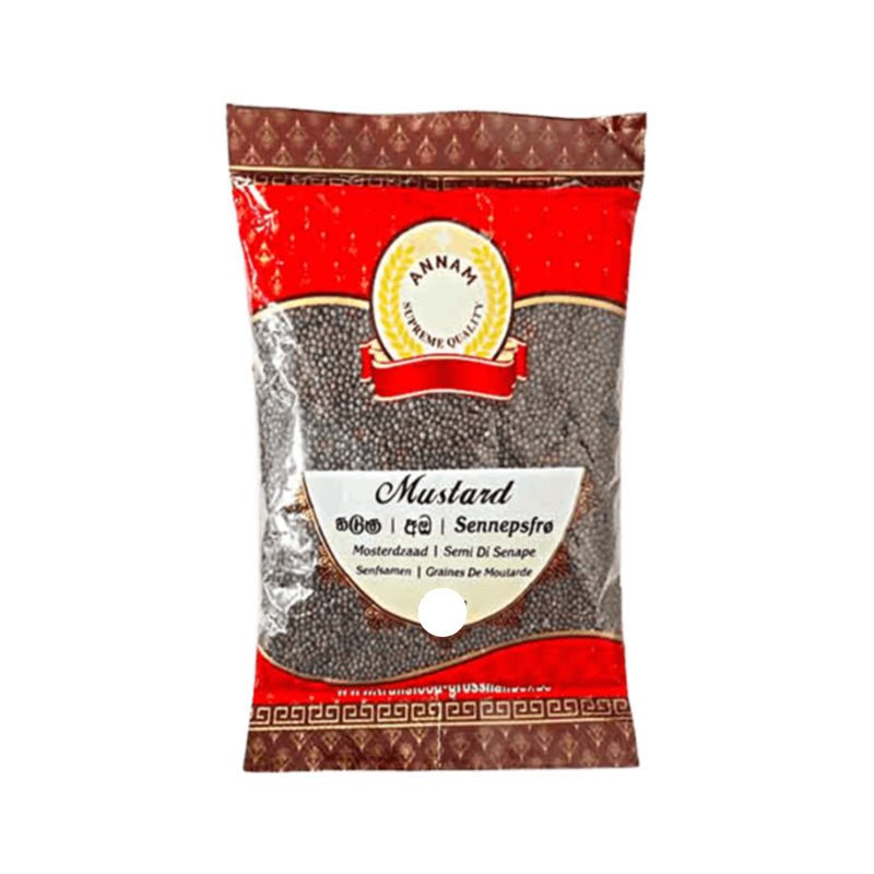 Gorczyca w ziarnach Annam Mustard Seeds 400g - wyrazisty smak całe ziarna
