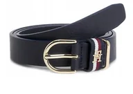 Paski - Pasek męski Tommy Hilfiger granatowy rozmiar 110 - miniaturka - grafika 1