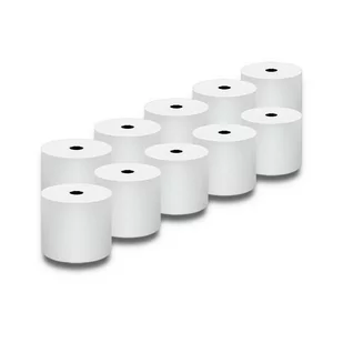 QOLTEC ROLKA TERMICZNA 57X40 | 55G/M2 | 10SZT - Rolki termiczne - miniaturka - grafika 1