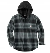 Koszule męskie - Koszula / Kurtka Carhartt Rugged Flex Flannel Fleece Lined - miniaturka - grafika 1