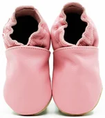 Buty dla dziewczynek - Gładkie jasny róż ekoTuptusie kapcie dziecięce - miniaturka - grafika 1