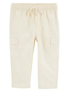 OshKosh Spodnie dresowe w kolorze kremowym - Spodenki dla niemowląt - miniaturka - grafika 1