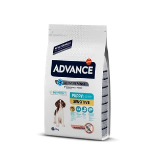 ADVANCE Puppy Sensitive - sucha karma dla szczeniąt z wrażliwością pokarmową 3kg [500934] - Sucha karma dla psów - miniaturka - grafika 1