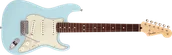 Gitary elektryczne - Fender Made in Japan Junior Collection Stratocaster Rosewood Fingerboard Satin Daphne Blue - miniaturka - grafika 1