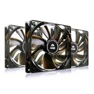 Chłodzenie procesora - 3x AABCOOLING Super Silent R12 cm 120mm Wentylator Komputerowy 9dB, Wentylator Chłodzący do Chłodzenia Komputerowego, Bardzo Wydajny, Solidna Konstr.. - miniaturka - grafika 1