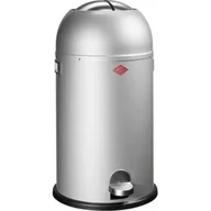 Kosze na śmieci - Wesco Kosz na śmieci Kickmaster 33L Srebrny - miniaturka - grafika 1