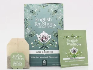 White Tea Matcha & Cinnamon Ekologiczna Herbata Biała z Cynamonem i Imbirem - Herbata - miniaturka - grafika 1
