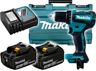 Makita Wiertarko-wkrętarka + akumulator 2 x 3Ah + ładowarka + walizka - Wiertarko-wkrętarki akumulatorowe - miniaturka - grafika 1